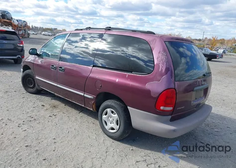 2000 Dodge Grand Caravan из США, поврежденный, VIN 2B4GP24RXYR66594D